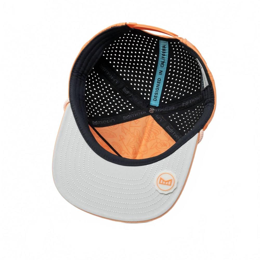 NEW MELIN men's hydro coronado brick hat in cantaloupe cooler - Picture 4 of 5